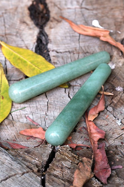 Light Jade Massage Wands