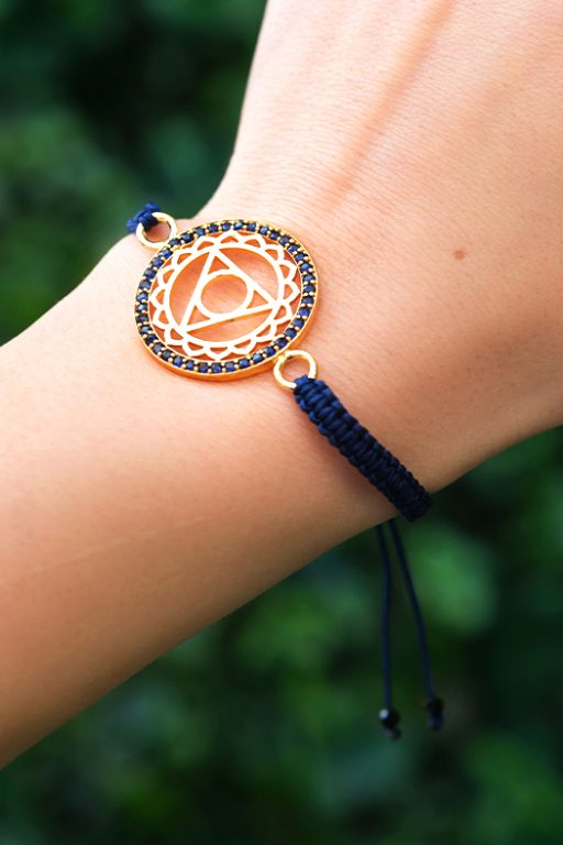 Chakra Bracelet (Dark Blue)