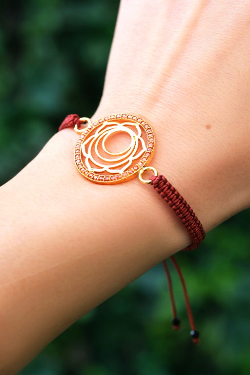 Chakra Bracelet (Crimson)