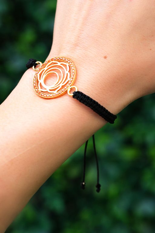 Chakra Bracelet (Black)