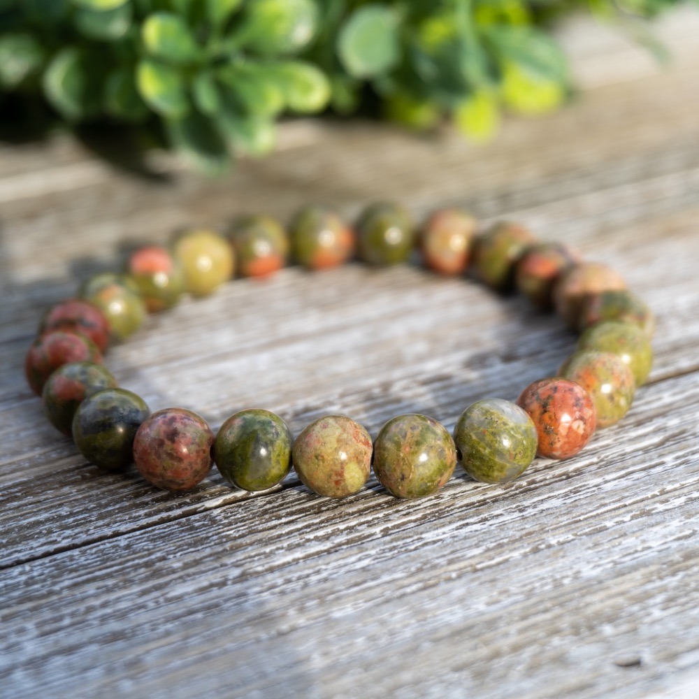 Unakite: The Stone of Vision and Spiritual Rebirth